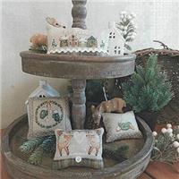 Winter Set Cuscinetti Cross Stitch Pattern