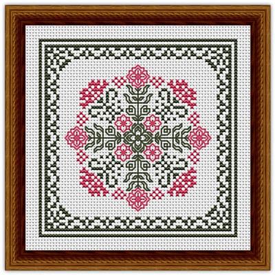 Miniature Petit Point Sampler Home Sweet Home 2021 KIT