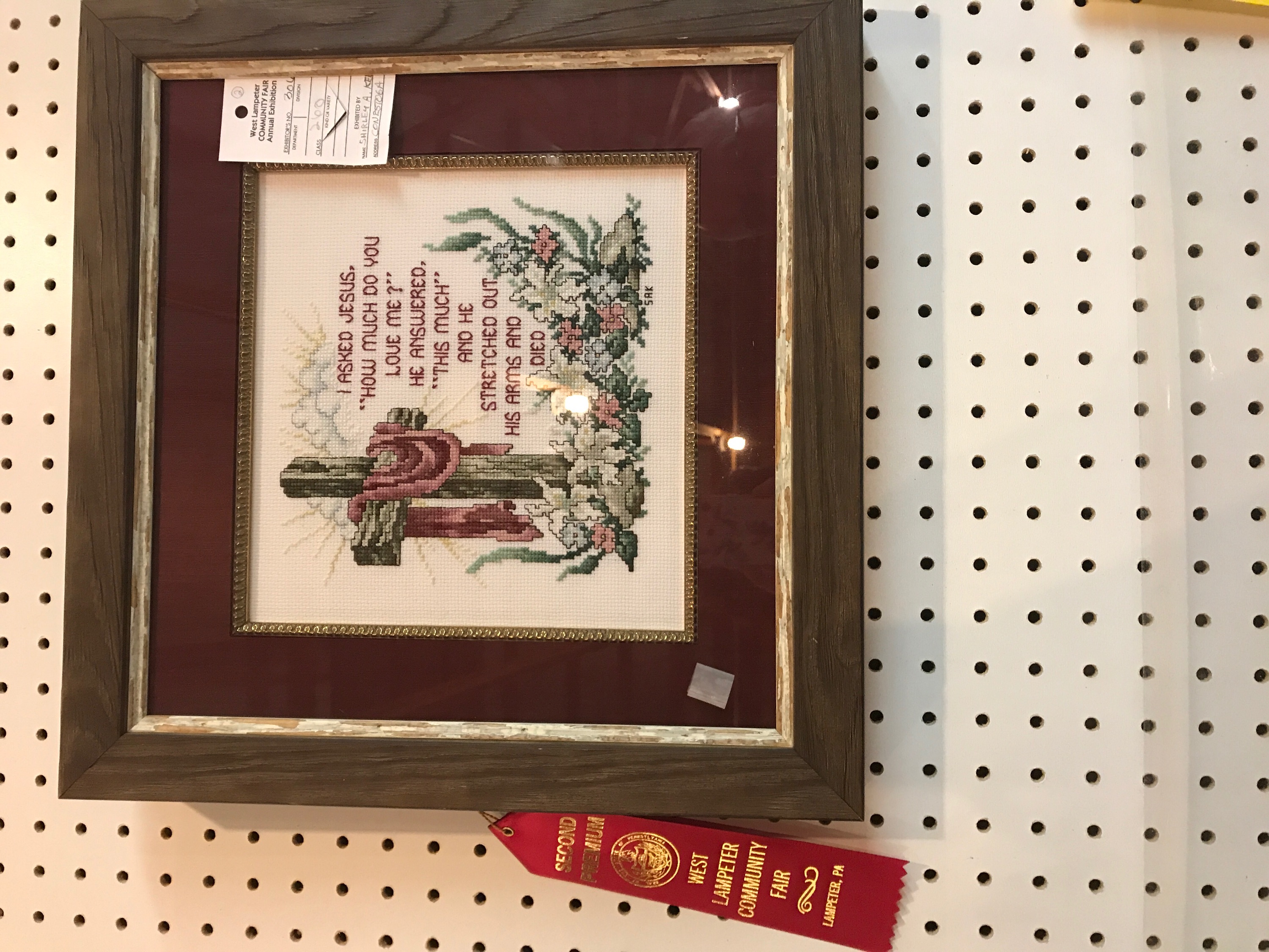 Live Laugh Loathe Cross Stitch Kit