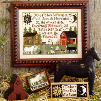 Prairie Schooler Book 108 / FARM FRESH / Paper Cross Stitch Chart / Counted  Cross Stitch -  Finland