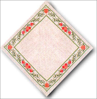 Christmas Doily (cross stitch kit)