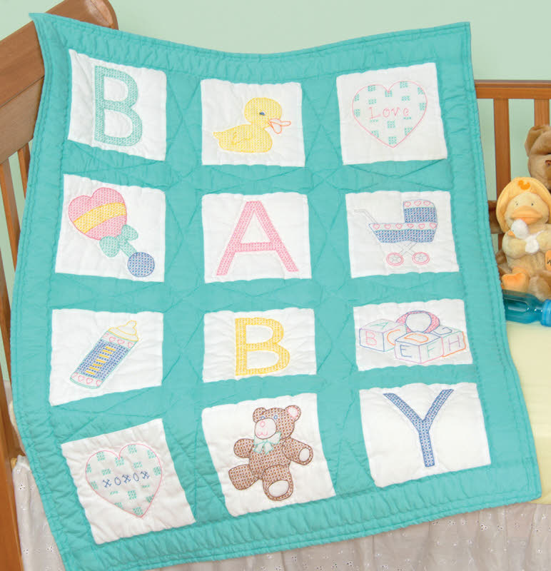 baby-nursery-quilt-blocks-stamped-cross-stitch