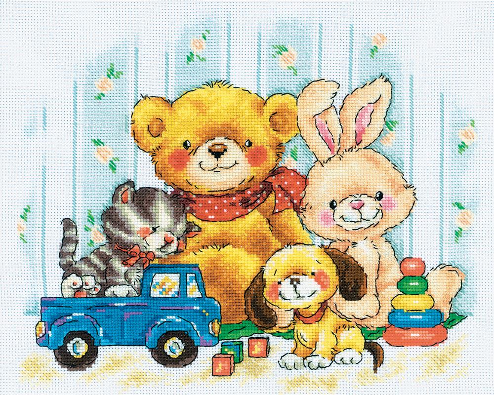 Toys Cross Stitch Kit At Everything Cross Stitch