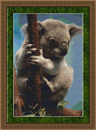 "Koala Cross Stitch" | Cross Stitch Pattern