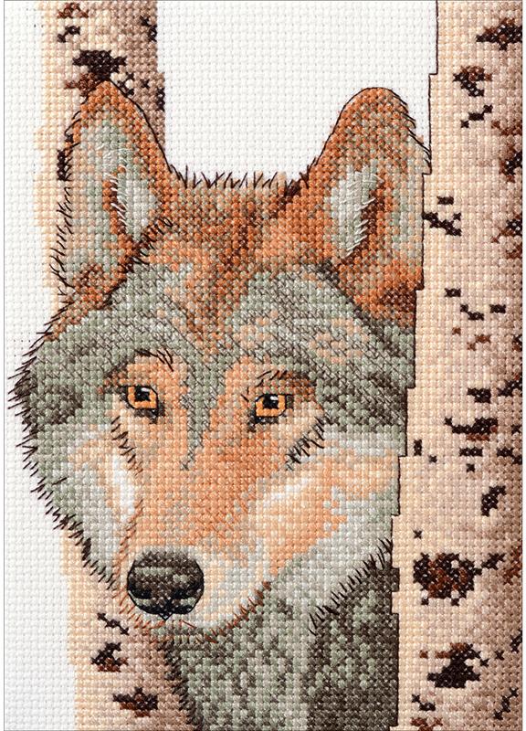 "Wolf" | Cross Stitch Kit At Everything Cross Stitch