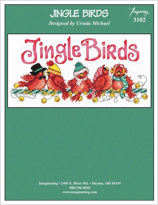 "Jingle Birds" Cross Stitch Pattern