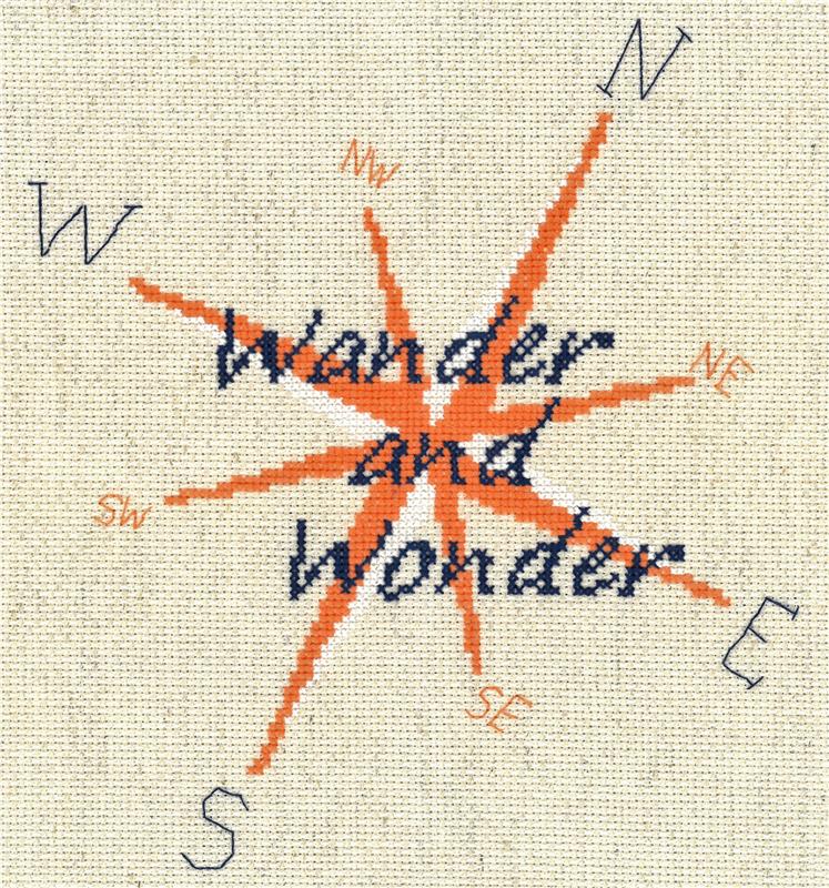 "Wander & Wonder" | Cross Stitch Kit