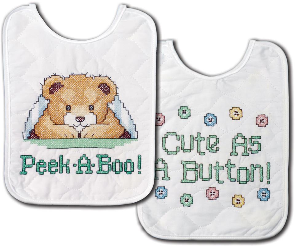 cross stitch bibs