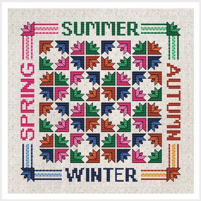 "Seasons" | Cross Stitch Pattern