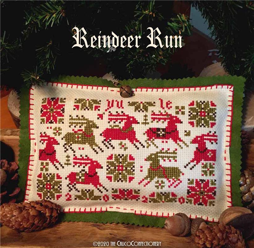 "Reindeer Run" | Cross Stitch Pattern