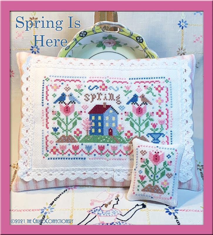 "Spring Is Here" Cross Stitch Pattern