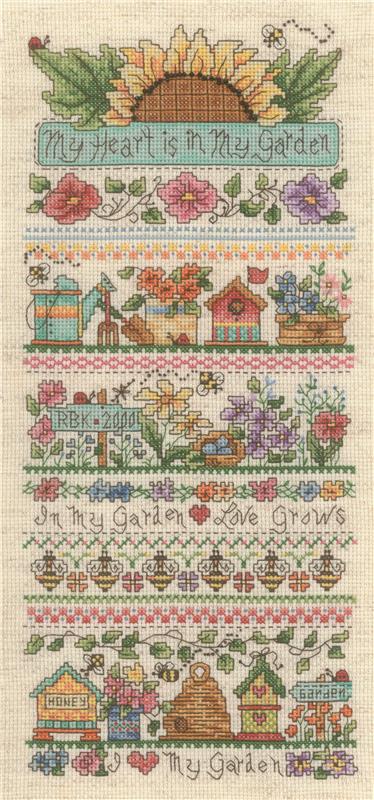 Come Into My Garden - Cross Stitch Pattern