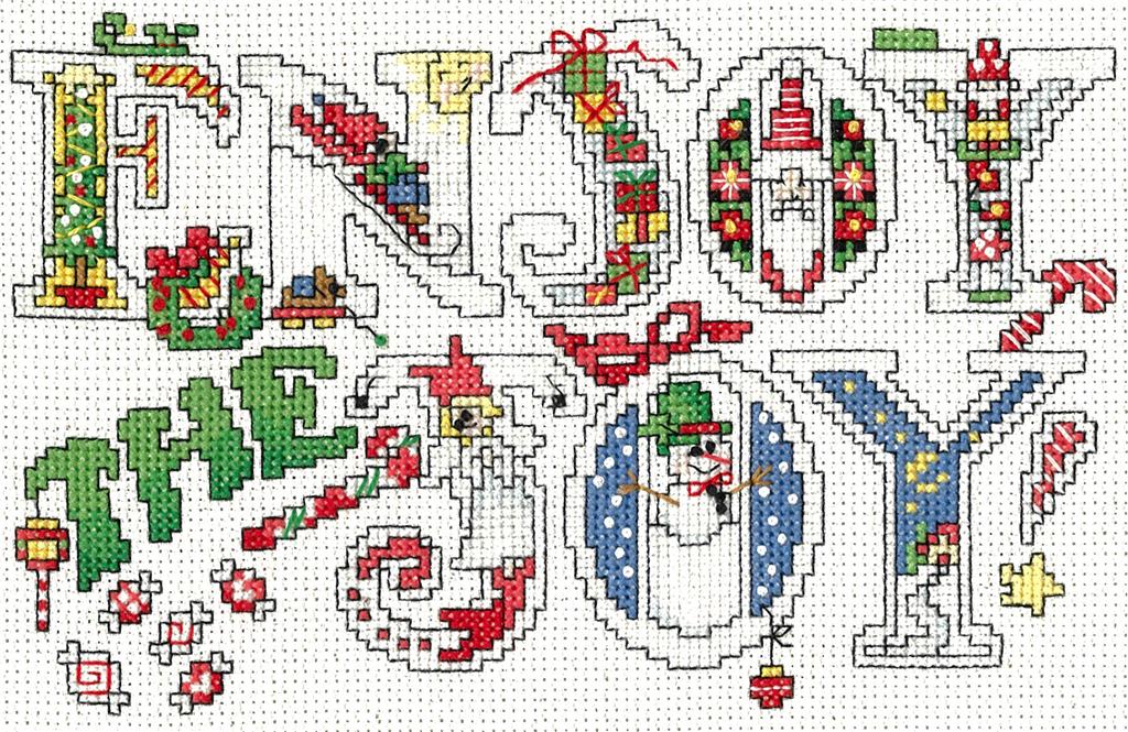 "Enjoy the Joy" | Cross Stitch Pattern