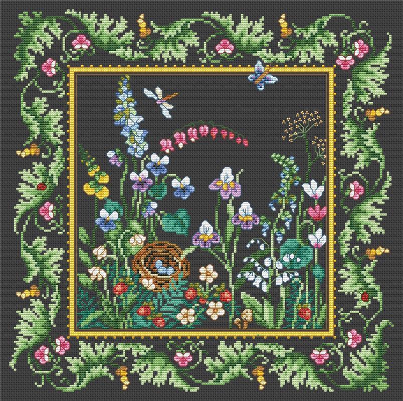 Dimensions - Floral Splendor - CrossStitchWorld