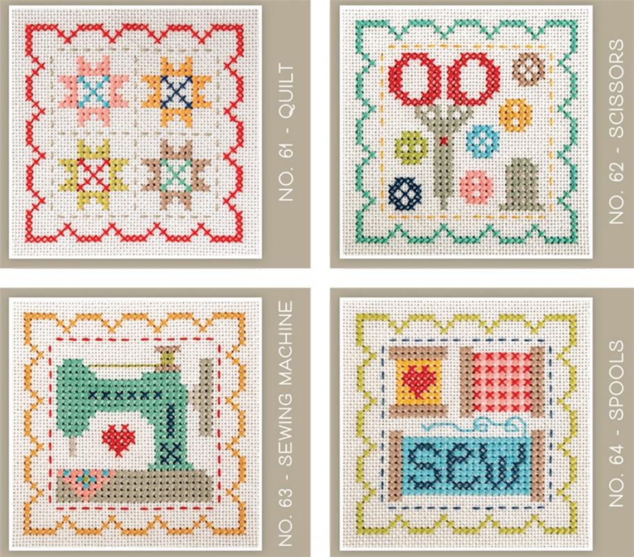 Bee in My Bonnet Stitch Cards - Set E Pattern – Hobby House Needleworks