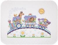 Baby Bears Stamped Quilt Cross Stitch Kit