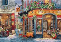 European Bistro (cross stitch kit)