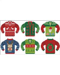 Ugly Christmas Sweater Minis 3 by PinoyStitch