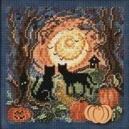 Moonlit Kitties (cross stitch kit)