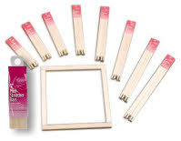 Stretcher Bars - FA Edmunds 3/4 wide various lengths pine cross stitch  needlepoint embroidery painting - 2 packs required to form frame