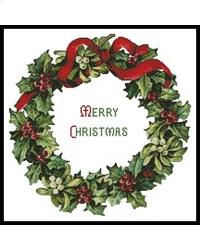 "Christmas Wreath" | Cross Stitch Pattern