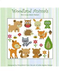 "Woodland Animals Collection" | Cross Stitch Pattern