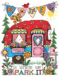 "Happy Camper" | Cross Stitch Kit