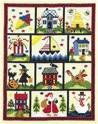 "Four Seasons" | Cross Stitch Kit