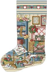 Shibori Dyed Christmas Stocking – Sherri O Designs
