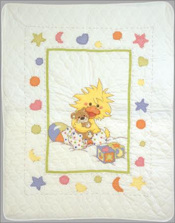 Janlynn Stamped Quilt Cross Stitch Kit 34X43