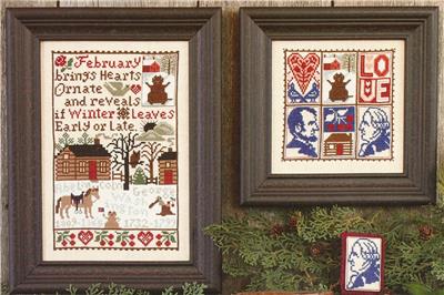 Kitchen Table Cross Stitch Pattern | The Prairie Schooler