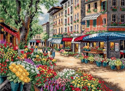 Paris Market (cross Stitch Kit)