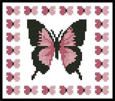 Mini Butterfly Sampler 4 By Artecy Cross Stitch