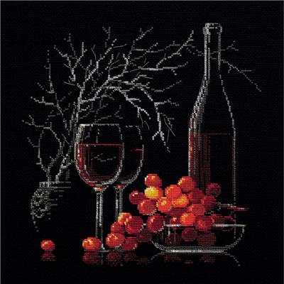 Wine  Cross Stitch Kit at Everything Cross Stitch