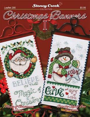 Cross-stitch Kit for a Magical Christmas: Santa Claus and Snowman 