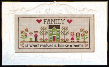 "Family Home" | Cross Stitch Pattern