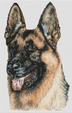 German Shepherd Cross Stitch Pattern