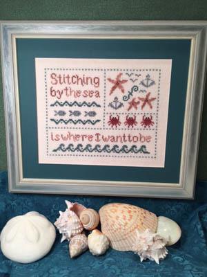 stitch your own quote . embroidery kit . ocean sea – hummingpea