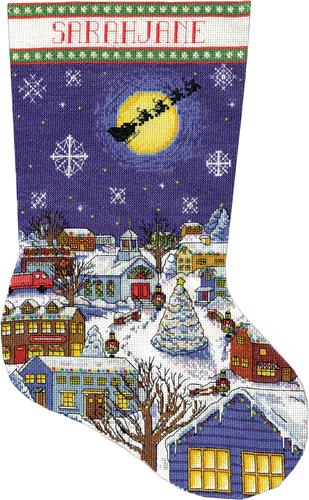 Beautiful Stitching  Needlepoint christmas stockings, Cross