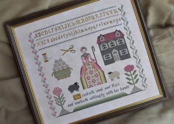 Needleworker S Samplers Proverbs 31 13