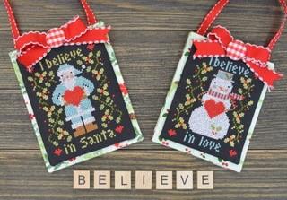 Buy: Folk Art Santa Believe Christmas Art All Christmas