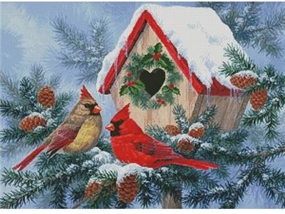 "Christmas Home" | Cross Stitch Pattern