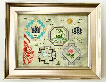 Frog Prince Cross Stitch Pattern