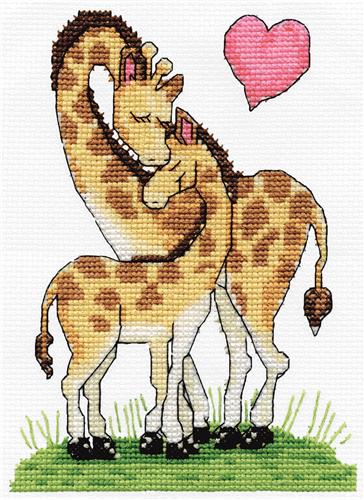 Giraffe Embroidery Kit